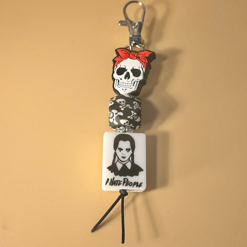 Skull keychain